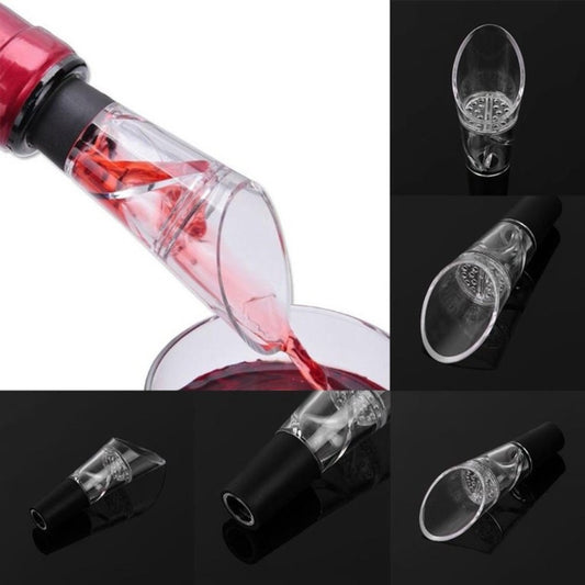 Wine Aerator Pour Spout Bottle Stopper Decanter Aerating 2PCS/2X