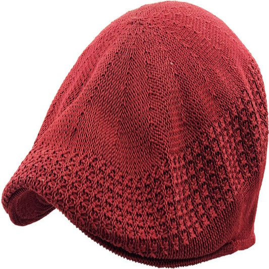 Classic Mesh Ivy Newsboy Ivy Cap Hat Crochet Driving Golf Vent-air Cabbie