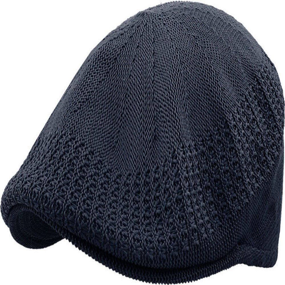 Classic Mesh Ivy Newsboy Ivy Cap Hat Crochet Driving Golf Vent-air Cabbie